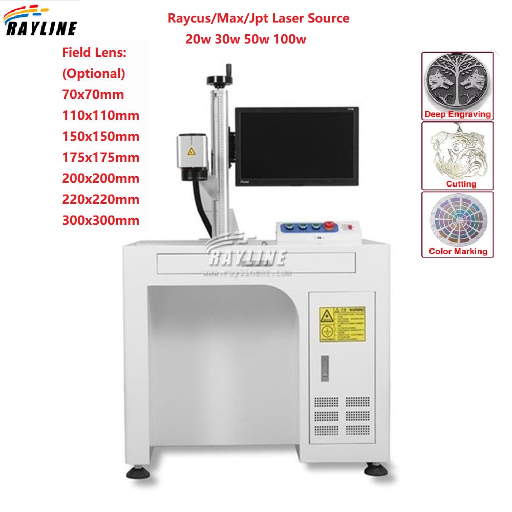 Fiber Laser Marking Machine 30W - Max Raycus Macchina per marcatura laser