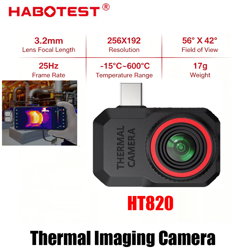 Thermal Imaging Camera Pcb Repair - Nuova Termocamera per Smartphone HABOTEST HT820