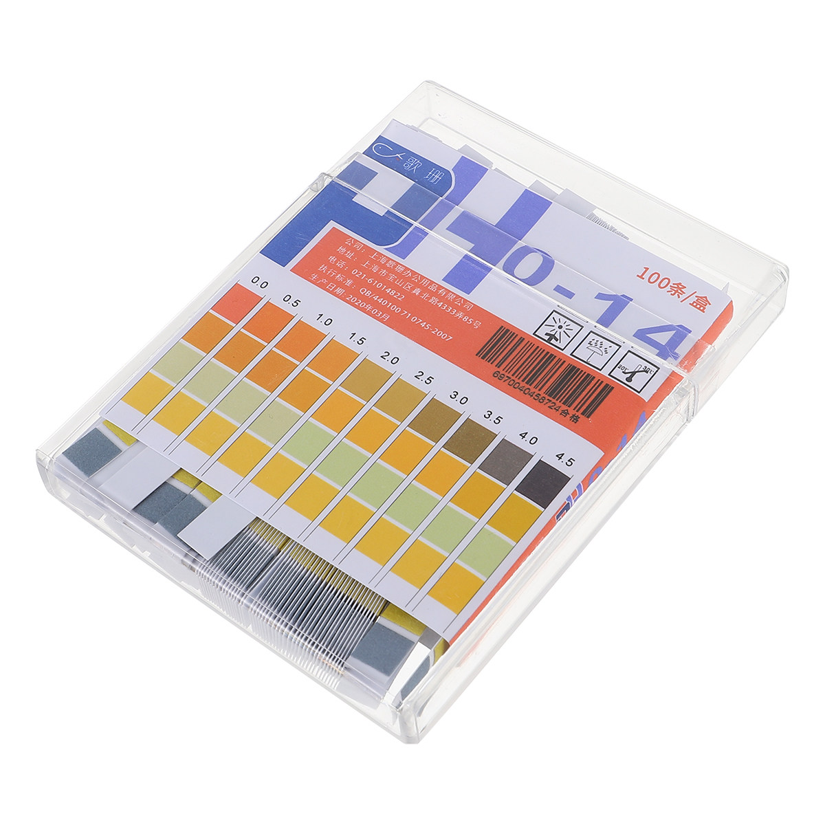 Test Instruments - 100 Strisce di Carta per Test