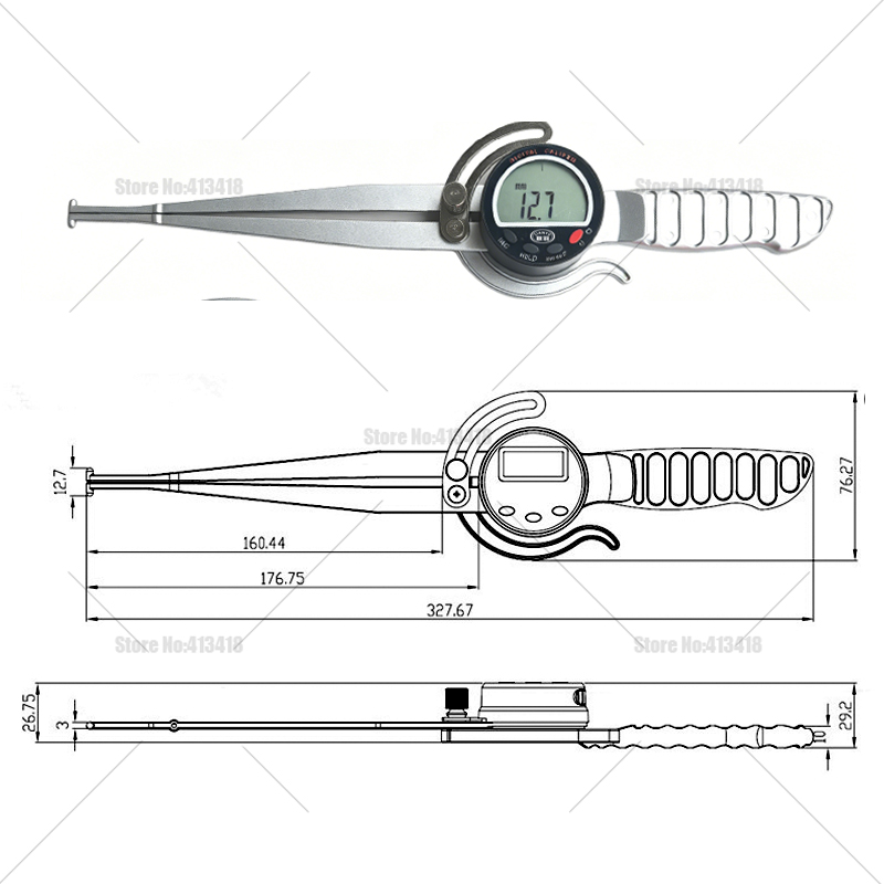 Calibro digitale esterno da 0- - Digital Caliper 150Mm Stainless Steel recensione e prezzo