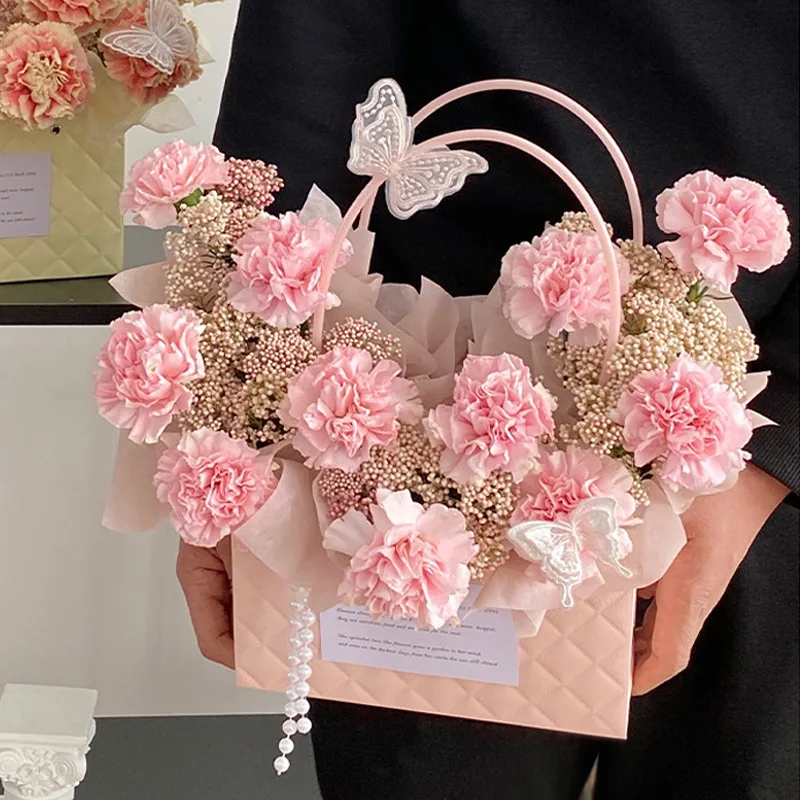 Borsa regalo a forma di fiore  - Packaging recensione e prezzo