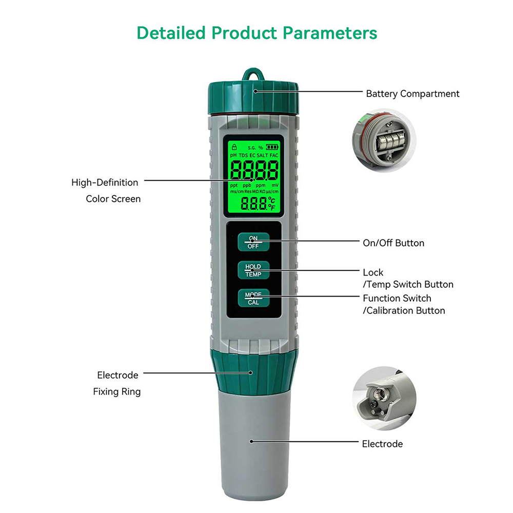 MF‑X101 Penna Tester Acqua Mul - Ph Meter Digital Water Tester recensione e prezzo