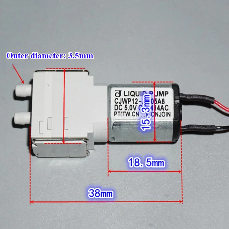 Pompa Acqua a Diaframma CONJOI - Mini Peristaltic Pump 12V recensione e prezzo