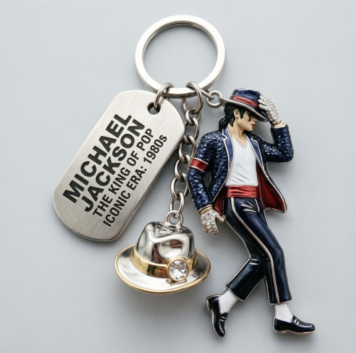 Portachiavi Michael Jackson, C - Packaging recensione e prezzo